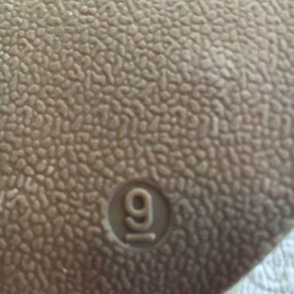 Tan high-heel booties. - Picture 7 of 7